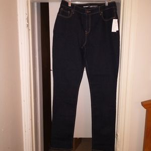 Old Navy Curvy Mid Rise Tall Straight Sz 12T